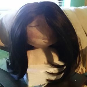 Silky Synthetic Lace Front Short Bob Wig